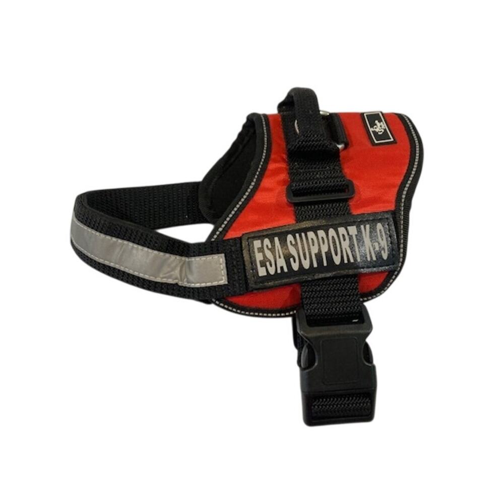 ESA Support K-9 Red Doggie Stylz Emotional Dog Harness